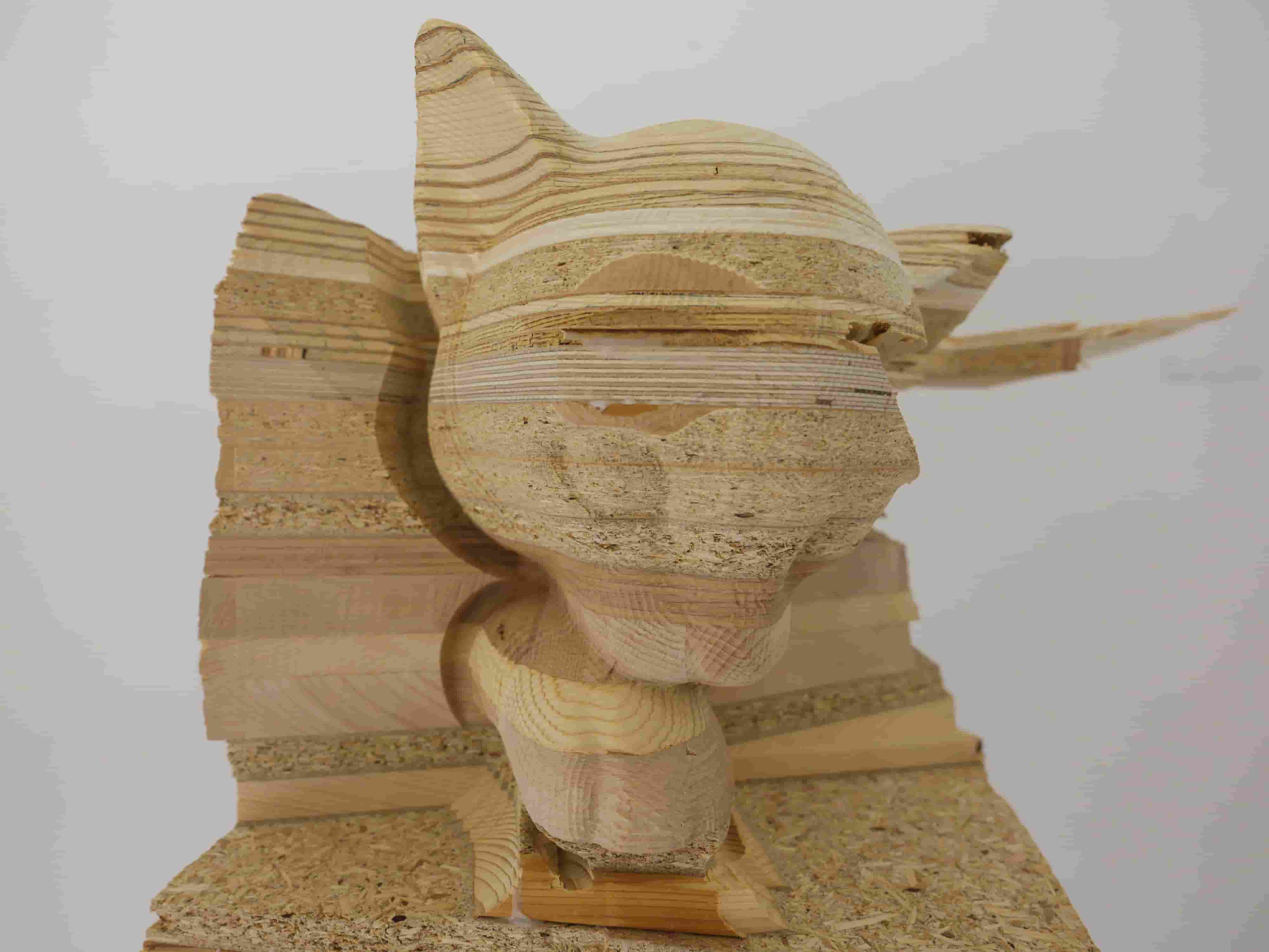 Jannis Besen, Pawlicker, 2026, wood sculpture